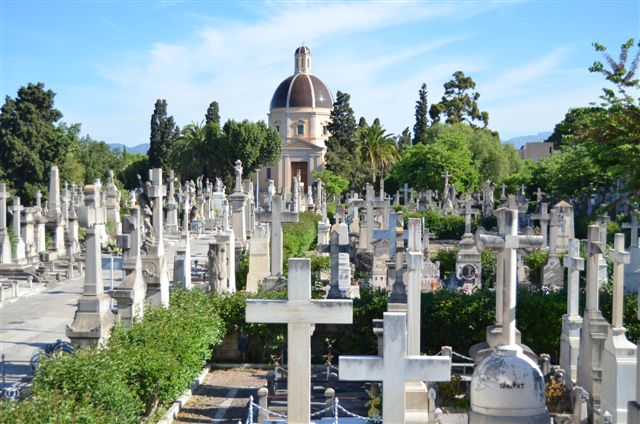 Vista cementerio